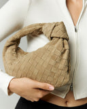 Silva - Sac Mini en Daim - Beige