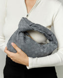 Silva - Sac Mini en Daim - Gris