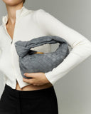 Silva - Sac Mini en Daim - Gris