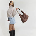 Yaëlle - Sac de cours en daim