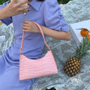 Jessica - Sac à main croco