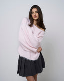 Adalisa - Pull en tricot - Rose pâle