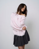 Adalisa - Pull en tricot - Rose pâle