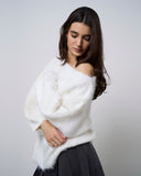 Adalisa - Pull en tricot - Blanc