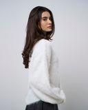 Adalisa - Pull en tricot - Blanc