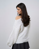 Adalisa - Pull en tricot - Blanc