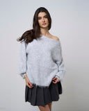 Adalisa - Pull en tricot - Gris