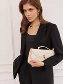 Emilia - Pochette - Blanc cassé