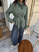 Alden - Trench-coat - Kaki