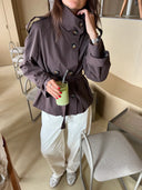 Alden - Trench-coat - Marron