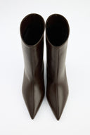 Aria - Bottines en cuir - Marron foncé