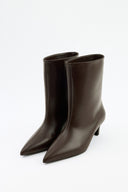 Aria - Bottines en cuir - Marron foncé