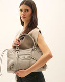 It Girl - Sac format moyen - Gris clair