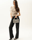 It Girl - Sac format mini - Gris clair