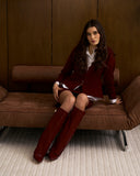 Lavista - Bottes hautes en cuir - Bordeaux