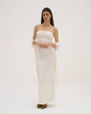 Aries - Robe longue - Blanc