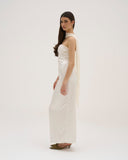 Aries - Robe longue - Blanc
