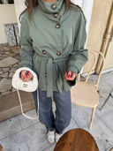 Alden - Trench-coat - Kaki