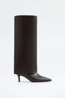 Barfin - Bottes hautes en cuir - Marron foncé