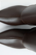 Barfin - Bottes hautes en cuir - Marron foncé