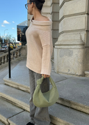 Silva - Sac en Daim - Vert Sauge