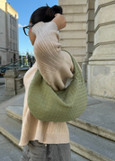 Silva - Sac en Daim - Vert Sauge