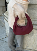 Silva - Sac en Daim - Bordeaux