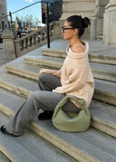 Silva - Sac en Daim - Vert Sauge