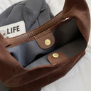 Louise - Sac à main en daim