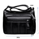 Léna - Sac à main bandoulière noir