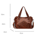 Honora - Sac bandoulière clouté