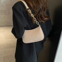 Thaïs - Petit sac effet croco