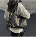 Honora - Sac bandoulière clouté