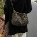 Éléonore - Sac bandoulière léopard femme