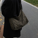 Éléonore - Sac bandoulière léopard femme