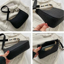 Thaïs - Petit sac effet croco