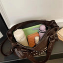 Honora - Sac bandoulière clouté