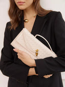Emilia - Pochette - Blanc cassé