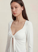 Zeïa - Top - Blanc