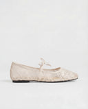 Ballerines en dentelle - Blanc